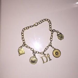 Diamond International Charm Bracelet